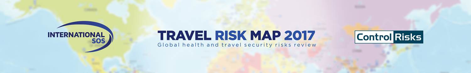Travel Risk Map 2017